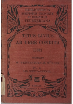 Titus Livius ab urbe condita, 1900 r.