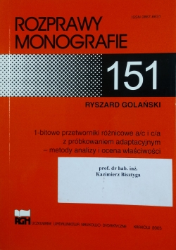 Rozprawy Monografie 151