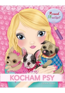 Rysuj i koloruj. Kocham psy