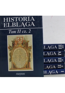 Historia Elbląga 4 tomy