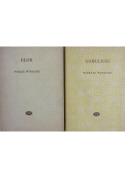 Wybrane wiersze, Poezje