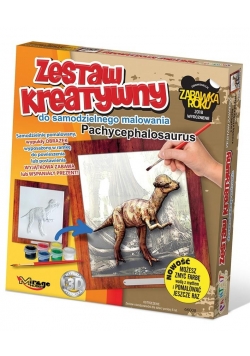 Zestaw Kreatywny do malowania - Dino.Pachycephalos