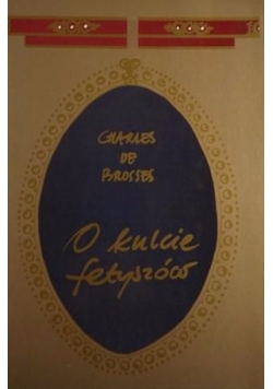O kulcie fetyszów
