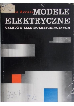 Modele elektryczne układów elektroenergetycznych