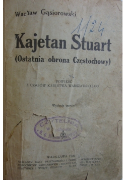 Kajetan Stuart, 1920 r.