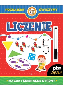 Liczenie.Książka z pisakiem