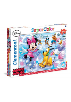 Puzzle SuperColor Minnie Sport 104