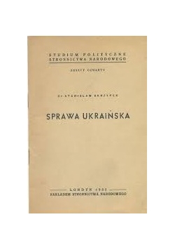 Sprawa ukraińska