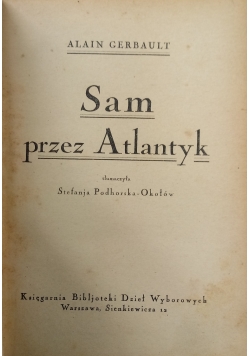 Sam przez Atlantyk