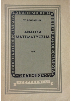 Analiza Matematyczna,Tom IV