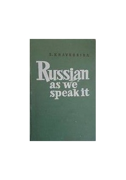 Russian As We Speak It