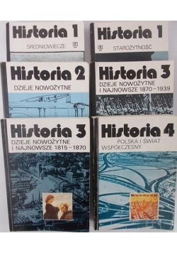 Historia , 6 książek