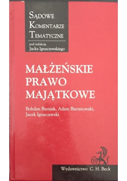 Małżeńskie prawo majątkowe