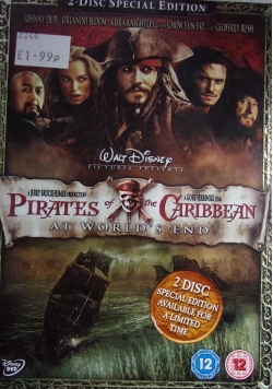 Pirate of the Caribbean. At World's End, DVD. Nowa