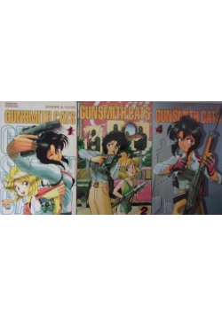 Gunsmith Cats ,Zestaw 3 książek