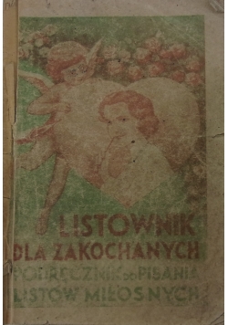 Listownik dla zakochanych,1930r.