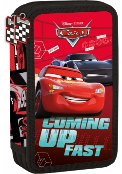 Piórnik podwójny z wyposażeniem Cars 3