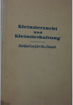 Kleintierzucht und Kleintierhaltung, 1950 r.