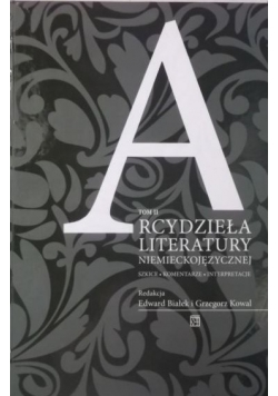 Arcydzieła literatury niemieckojęzycznej tom II