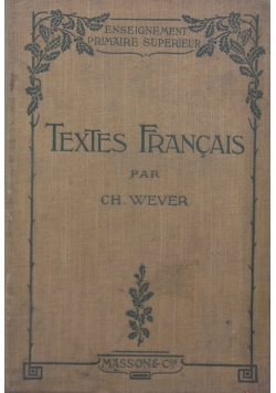 Textes Francais,1910 r.