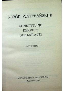 Sobór Watykański II