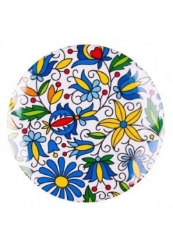 Przypinka duża - kaszubska 58 mm FOLKSTAR