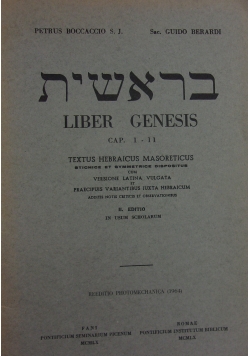 Liber Genesis