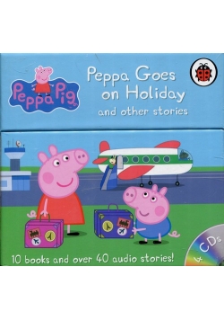 Peppa Box of Audio & Books Peppa Goes on Holiday and other stories