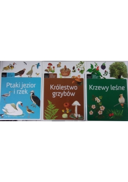 Młody obserwator przyrody, zestaw 3 ksiażek