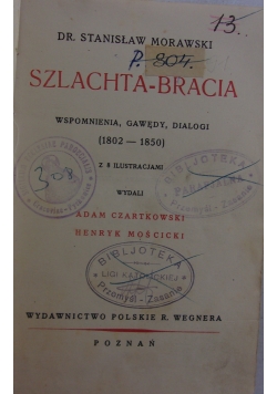 Szlachta - bracia , 1929 r.
