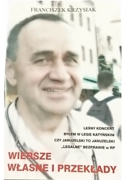Wiersze własne i przekłady