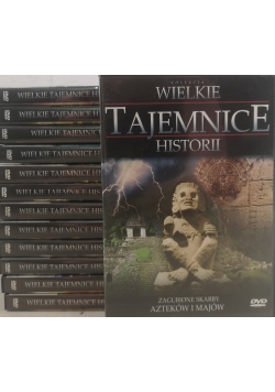 Wielkie Tajemnice Historii 13 płyt DVD