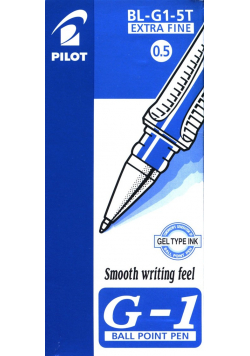 Długopis żelowy PILOT G1 niebieski 12 sztuk