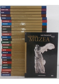 Wielkie Muzea, zestaw 27 książek