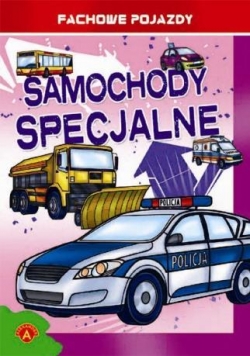 Kolorowanki. Fachowe pojazdy - Samochody spec.ALEX