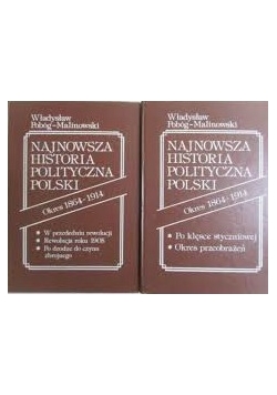 Historia Polski 1864-1914, Tom I-II