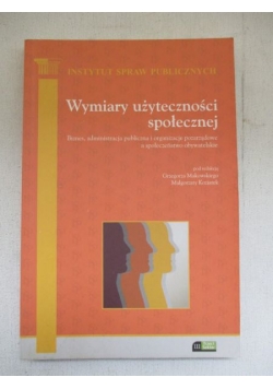 Wymiary użyteczności społecznej