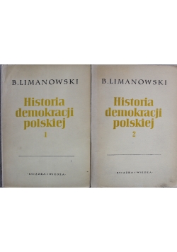 Historia demokracji polskiej w epoce porozbiorowej 2 części