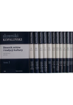 Słownik przypomnień,zestaw 12 książek