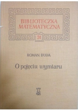 O pojęciu wymiaru