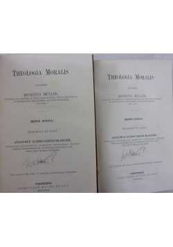 Theologia moralis. Zestaw 2 książek
