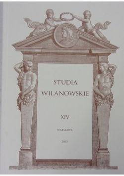 Studia Wilanowskie XIV