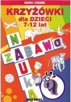Krzyżówki dla dzieci 7-12 lat LITERAT
