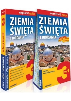 Explore! guide Ziemia Święta i Jordania 3w1 wyd.II, Nowa