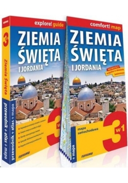 Explore! guide Ziemia Święta i Jordania 3w1 wyd.II, nowa