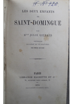 Les Deux Enfants de Saint Domingue 1874 r