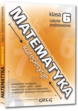 Matematyka SP 6 korepetycje GREG