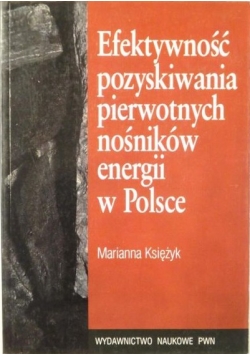 Efektywność pozyskiwania pierwotnych nośników energii w Polsce