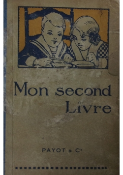 Mon second livre, 1929 r.