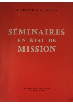 Seminaires en etat de Mission